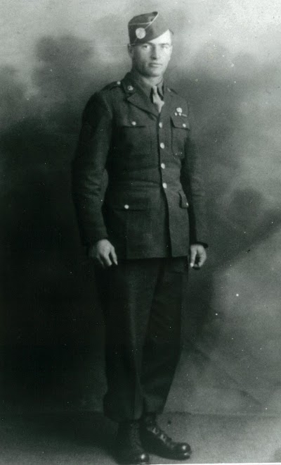 A successful man in a military uniform.